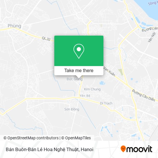 Bán Buôn-Bán Lẻ Hoa Nghệ Thuật map