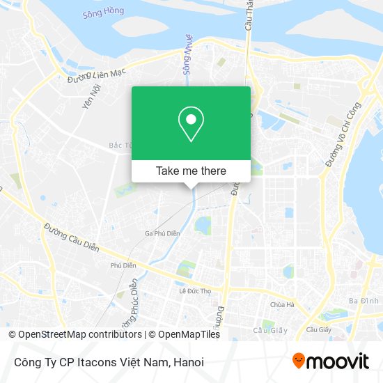 Công Ty CP Itacons Việt Nam map