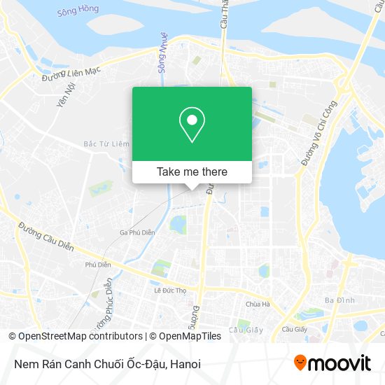 Nem Rán Canh Chuối Ốc-Đậu map