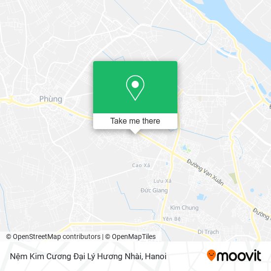 Nệm Kim Cương Đại Lý Hương Nhài map