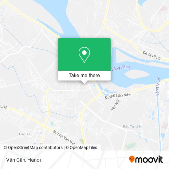 Văn Cấn map
