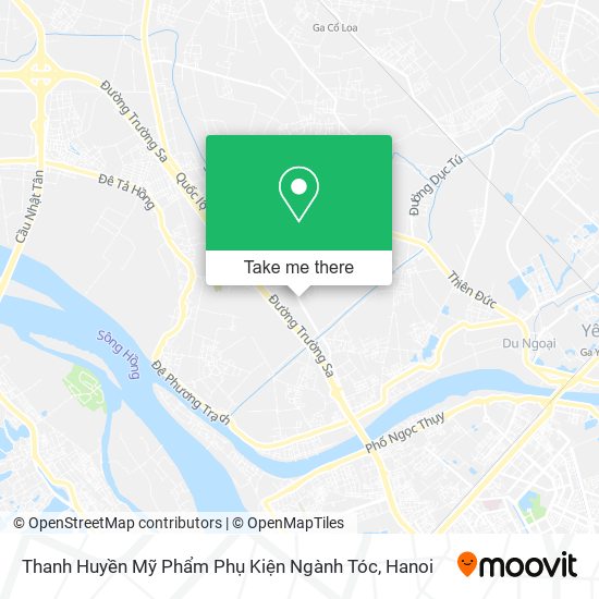 Thanh Huyền Mỹ Phẩm Phụ Kiện Ngành Tóc map