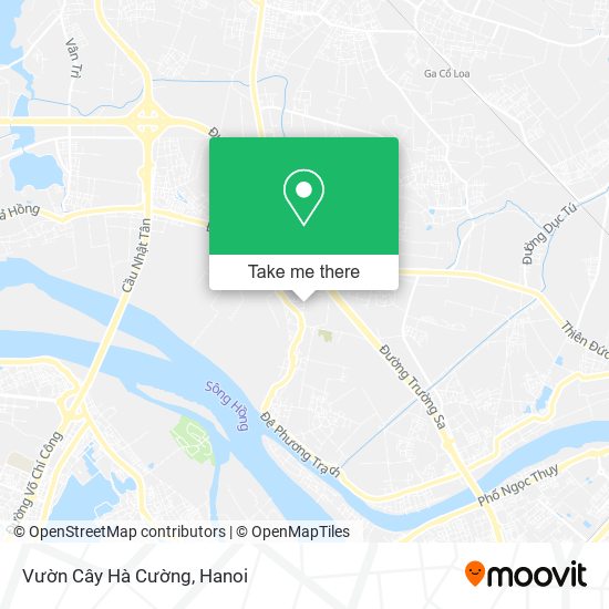 Vườn Cây Hà Cường map