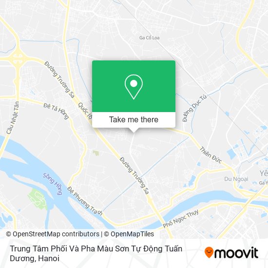 Trung Tâm Phối Và Pha Màu Sơn Tự Động Tuấn Dương map