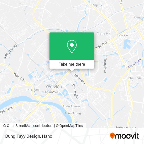 Dung Tâyy Design map
