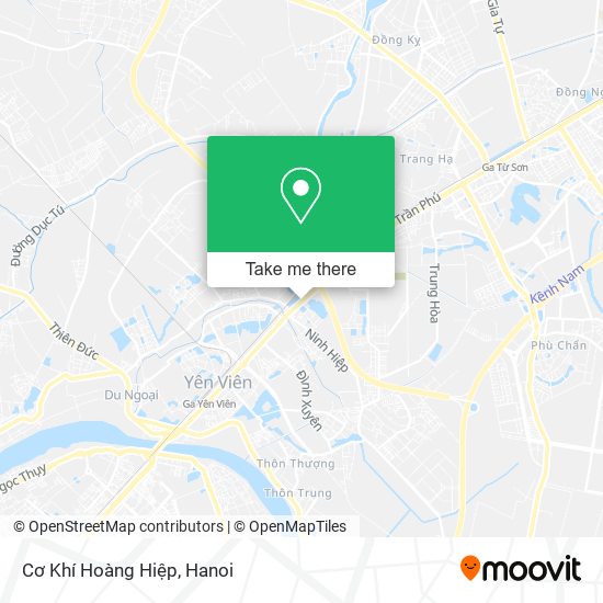 Cơ Khí Hoàng Hiệp map
