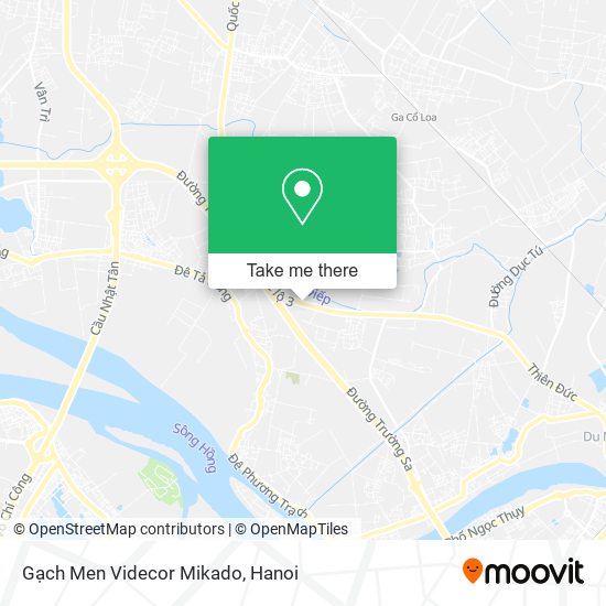 Gạch Men Videcor Mikado map