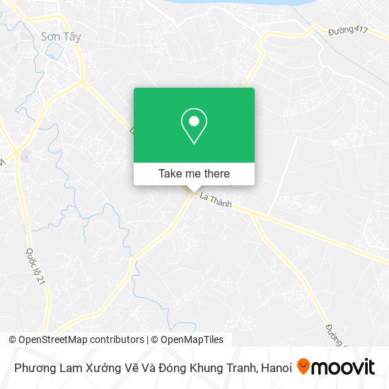 Phương Lam Xưởng Vẽ Và Đóng Khung Tranh map