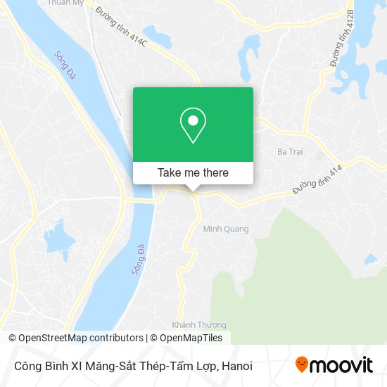 Công Bình XI Măng-Sắt Thép-Tấm Lợp map