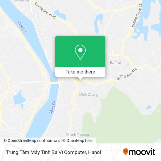 Trung Tâm Máy Tính Ba Vì Computer map