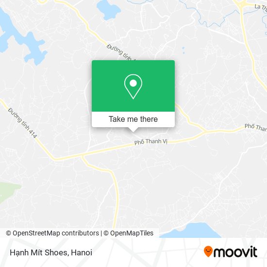 Hạnh Mít Shoes map