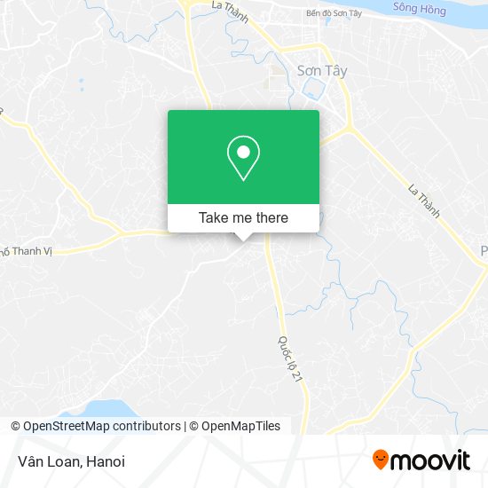 Vân Loan map