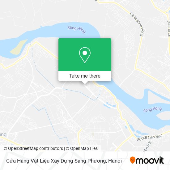 Cửa Hàng Vật Liệu Xây Dựng Sang Phương map