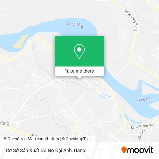 Cơ Sở Sản Xuất Đồ Gỗ Đại Ánh map