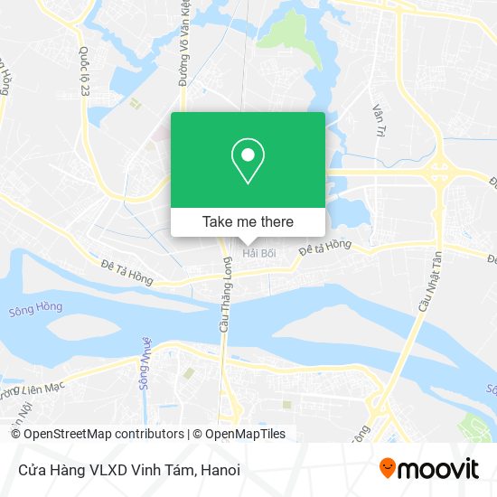Cửa Hàng VLXD Vinh Tám map