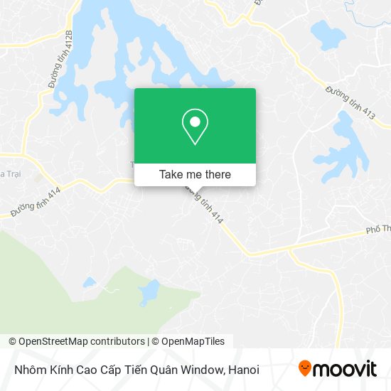Nhôm Kính Cao Cấp Tiến Quân Window map