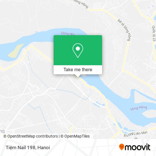 Tiệm Nail 198 map