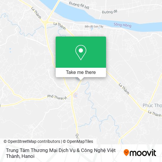 Trung Tâm Thương Mại Dịch Vụ & Công Nghệ Việt Thành map