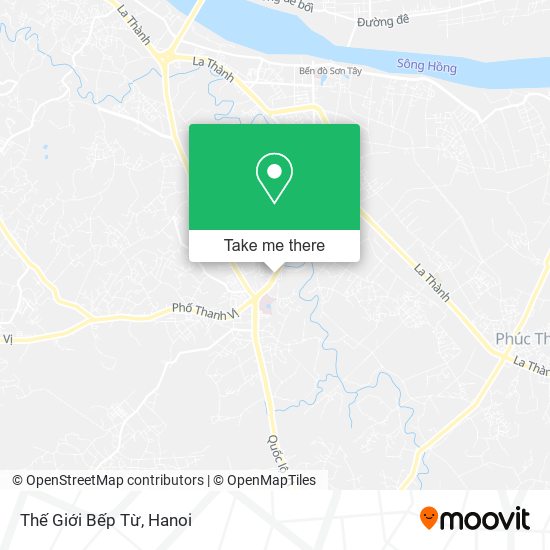 Thế Giới Bếp Từ map
