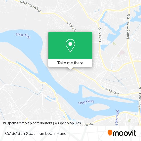 Cơ Sở Sản Xuất Tiến Loan map