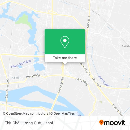 Thịt Chó Hương Quê map