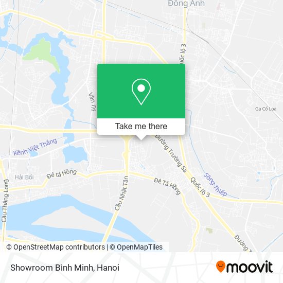 Showroom Bình Minh map