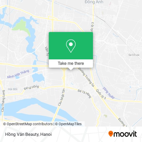 Hồng Vân Beauty map