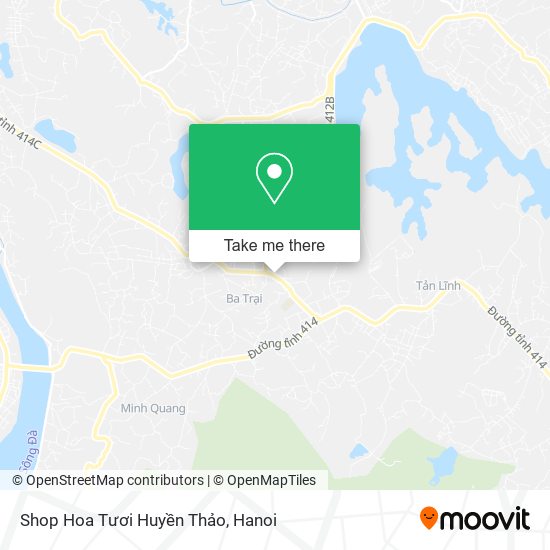 Shop Hoa Tươi Huyền Thảo map