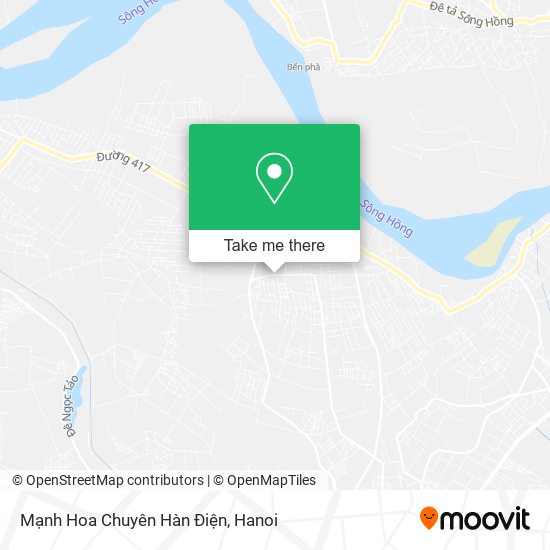 Mạnh Hoa Chuyên Hàn Điện map