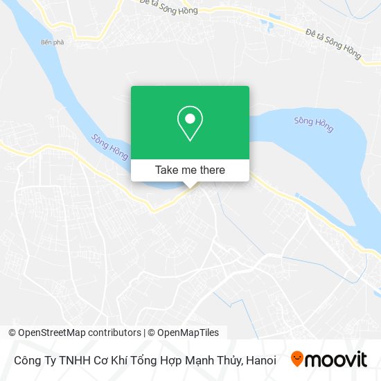 Công Ty TNHH Cơ Khí Tổng Hợp Mạnh Thủy map