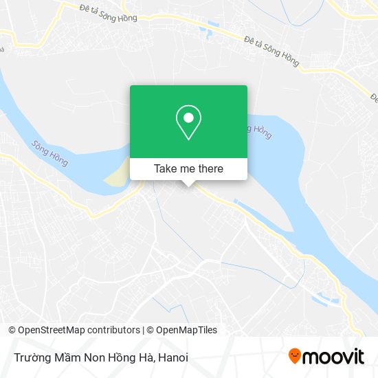 Trường Mầm Non Hồng Hà map