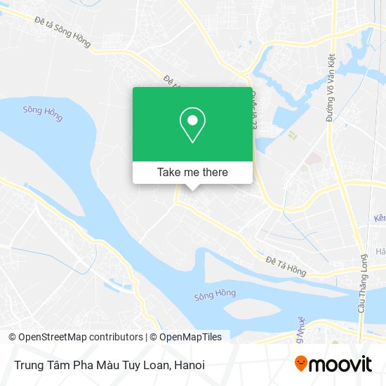 Trung Tâm Pha Màu Tuy Loan map
