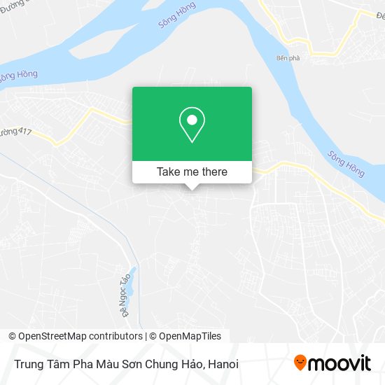 Trung Tâm Pha Màu Sơn Chung Hảo map