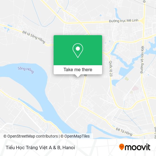 Tiểu Học Tráng Việt A & B map
