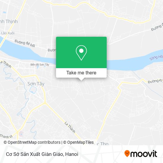 Cơ Sở Sản Xuất Giàn Giáo map