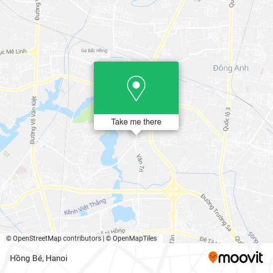 Hồng Bé map