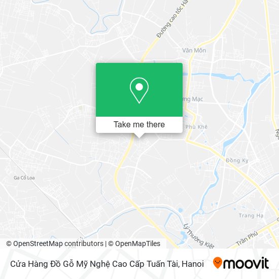 Cửa Hàng Đồ Gỗ Mỹ Nghệ Cao Cấp Tuấn Tài map