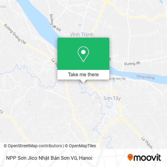 NPP Sơn Jico Nhật Bản Sơn Vũ map