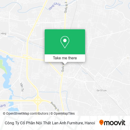 Công Ty Cổ Phần Nội Thất Lan Anh Furniture map