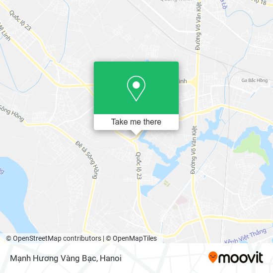 Mạnh Hương Vàng Bạc map