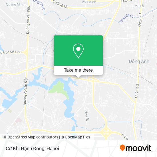 Cơ Khí Hạnh Đông map