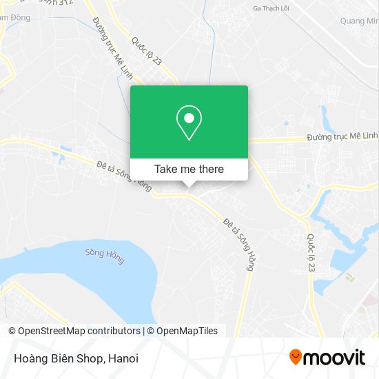 Hoàng Biên Shop map