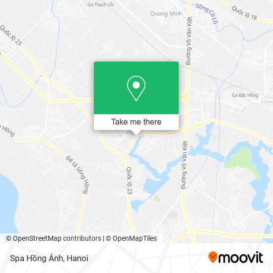 Spa Hồng Ánh map