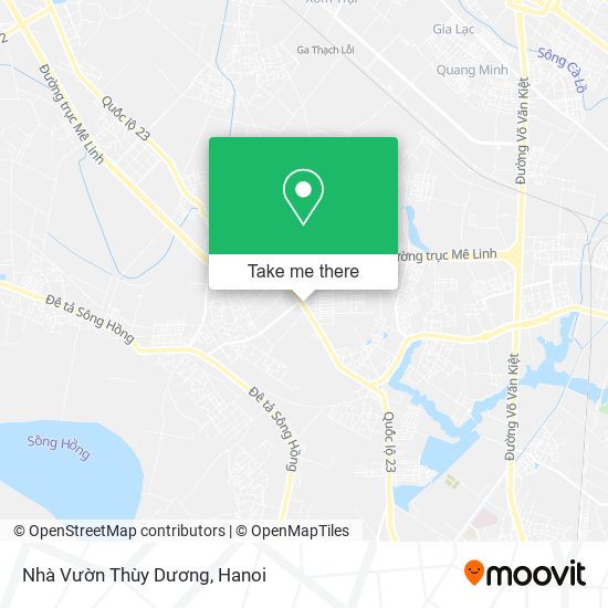 Nhà Vườn Thùy Dương map