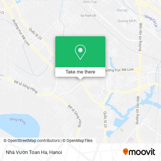 Nhà Vườn Toan Ha map