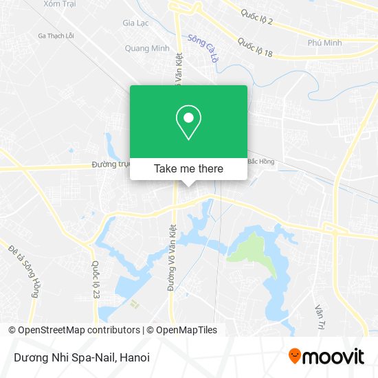 Dương Nhi Spa-Nail map