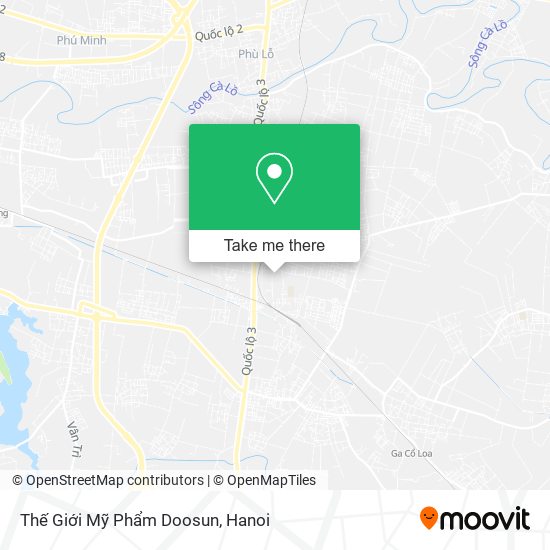 Thế Giới Mỹ Phẩm Doosun map