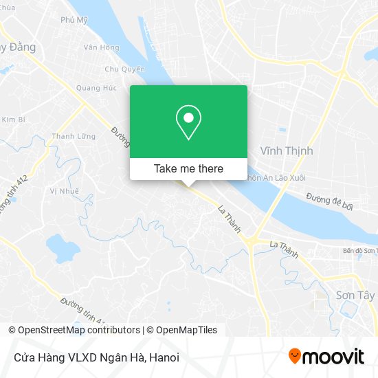 Cửa Hàng VLXD Ngân Hà map