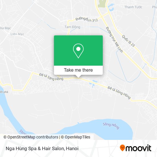 Nga Hùng Spa & Hair Salon map