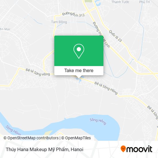 Thúy Hana Makeup Mỹ Phẩm map